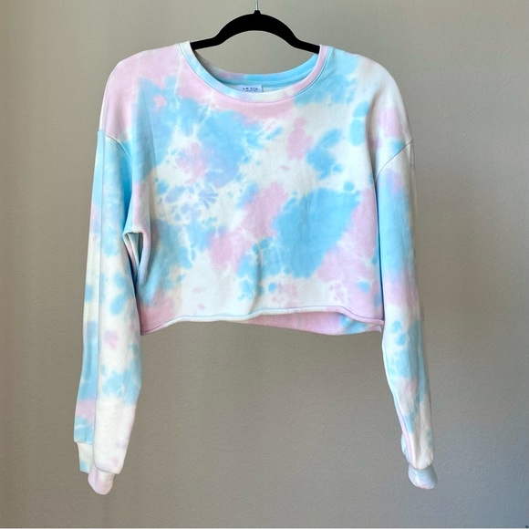New Tie Dye Crewneck Sweatshirt. Size S - Picture 2 of 5